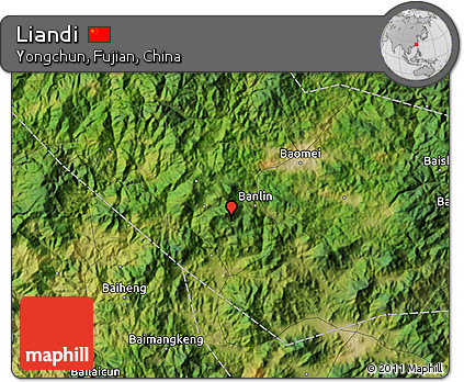 Satellite Map of Liandi