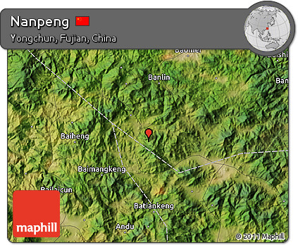 Satellite Map of Nanpeng