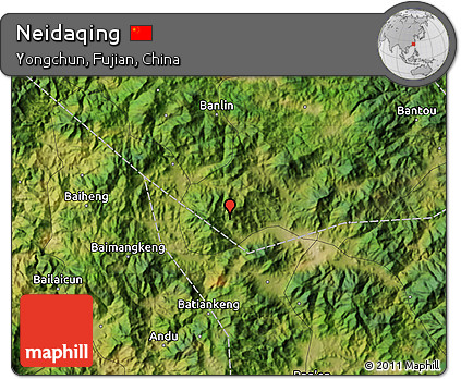 Satellite Map of Neidaqing