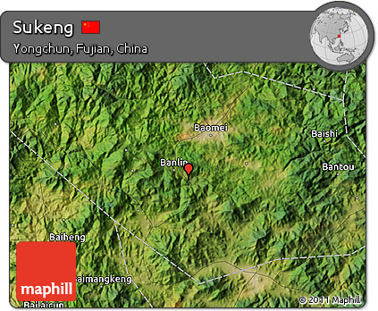 Satellite Map of Sukeng