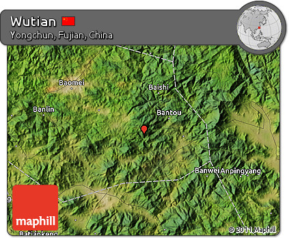 Satellite Map of Wutian