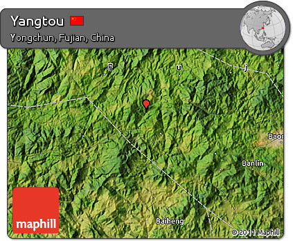 Satellite Map of Yangtou