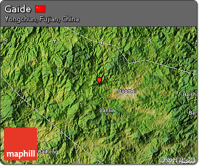 Satellite Map of Gaide