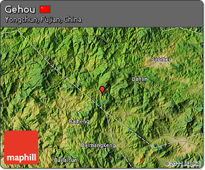 Satellite Map of Gehou
