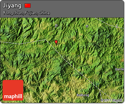 Satellite Map of Jiyang