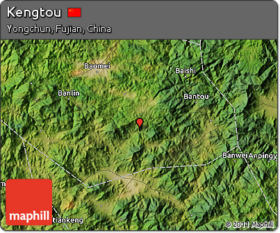 Satellite Map of Kengtou