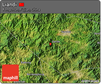 Satellite Map of Liandi