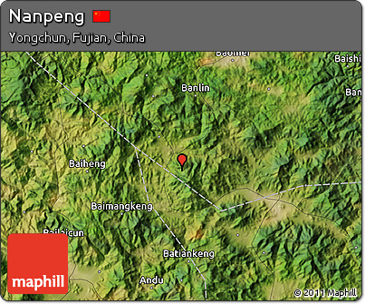 Satellite Map of Nanpeng