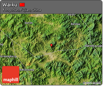 Satellite Map of Waiku