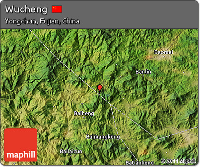 Satellite Map of Wucheng
