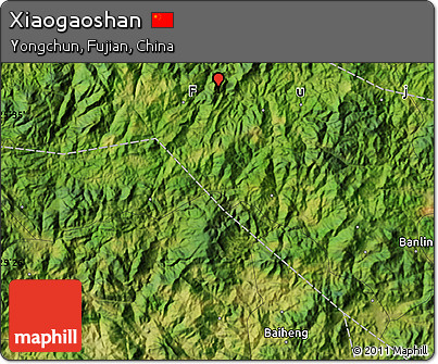 Satellite Map of Xiaogaoshan