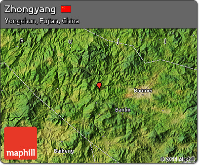 Satellite Map of Zhongyang