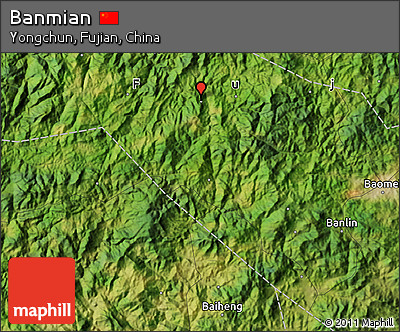 Satellite Map of Banmian