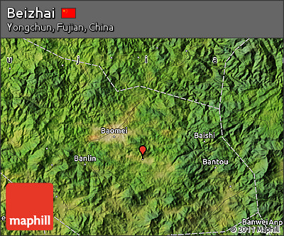 Satellite Map of Beizhai