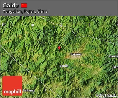 Satellite Map of Gaide
