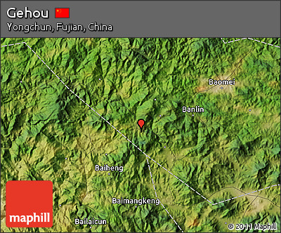 Satellite Map of Gehou