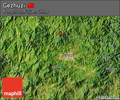 Satellite Map of Gezhuzi