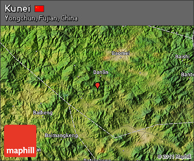 Satellite Map of Kunei