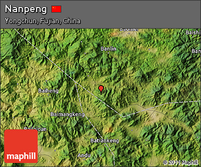 Satellite Map of Nanpeng