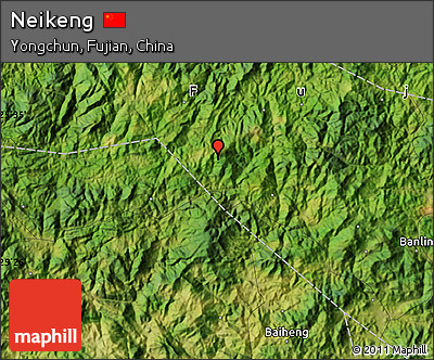 Satellite Map of Neikeng