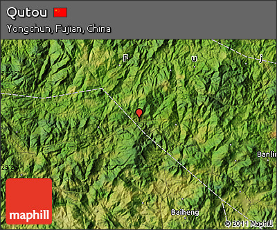 Satellite Map of Qutou