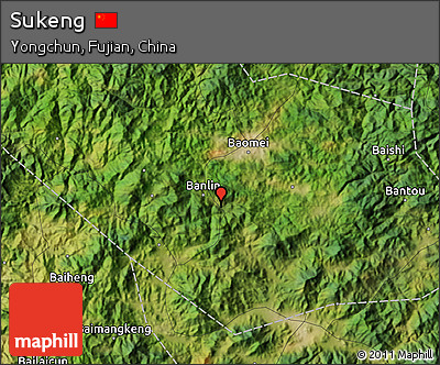 Satellite Map of Sukeng