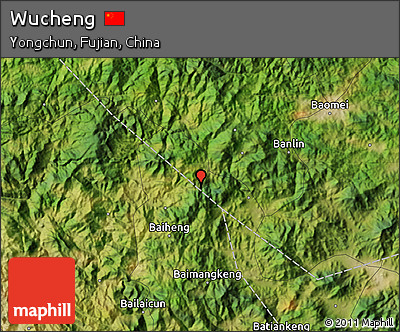 Satellite Map of Wucheng