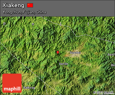 Satellite Map of Xiakeng
