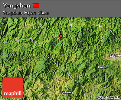 Satellite Map of Yangshan