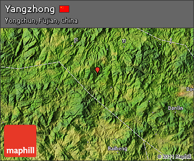 Satellite Map of Yangzhong