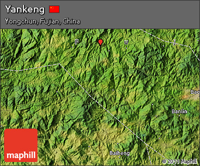 Satellite Map of Yankeng