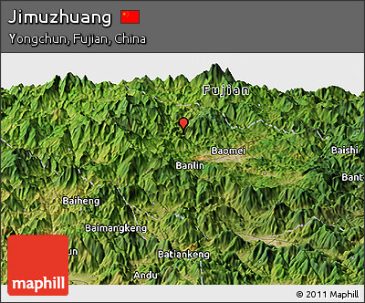 Satellite Panoramic Map of Jimuzhuang