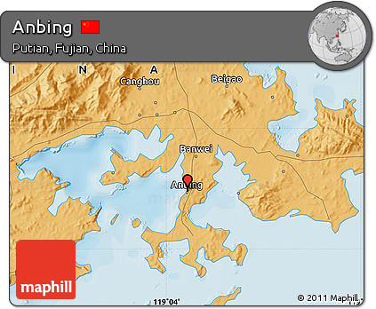 Political Map of Anbing