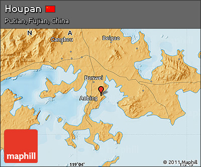 Political Map of Houpan