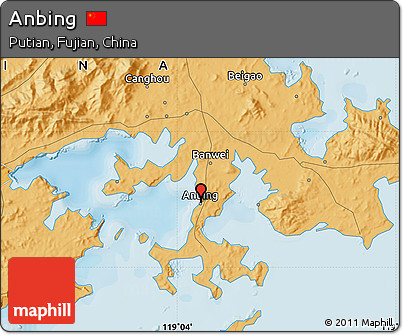 Political Map of Anbing