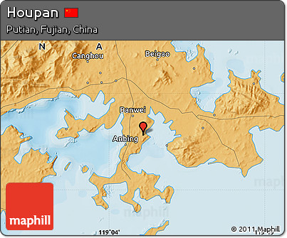 Political Map of Houpan