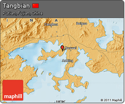 Political Map of Tangbian