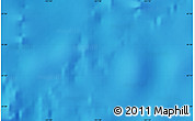 Physical Map of the area around 25° 22' 6" N, 121° 28' 29" W