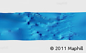 Physical Panoramic Map of the area around 25° 22' 6" N, 138° 37' 30" E