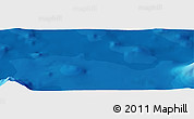 Political Panoramic Map of the area around 25° 22' 6" N, 152° 13' 29" E