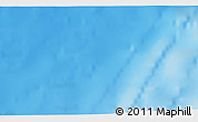 Shaded Relief 3D Map of the area around 25° 22' 6" N, 16° 55' 29" W