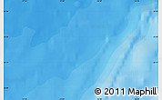 Political Map of the area around 25° 22' 6" N, 16° 55' 29" W