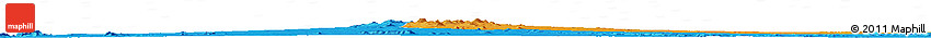 Political Horizon Map of the Area around 25° 22' 6" N, 40° 1' 29" E