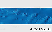 Physical Panoramic Map of the area around 25° 22' 6" N, 58° 34' 30" W