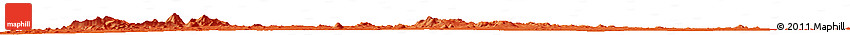 Political Horizon Map of the Area around 25° 22' 6" N, 6° 1' 30" E
