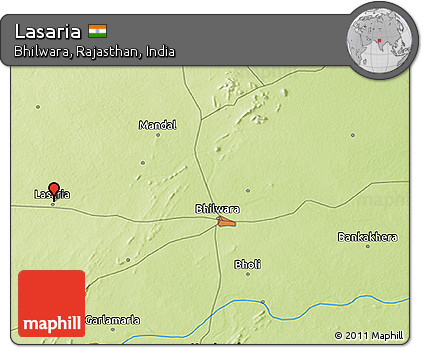 Physical 3D Map of Lasaria
