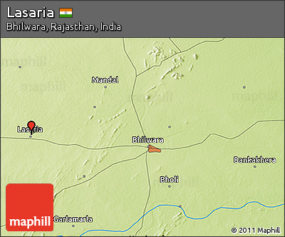 Physical 3D Map of Lasaria