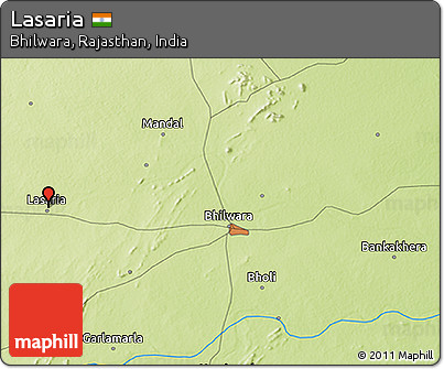Physical 3D Map of Lasaria