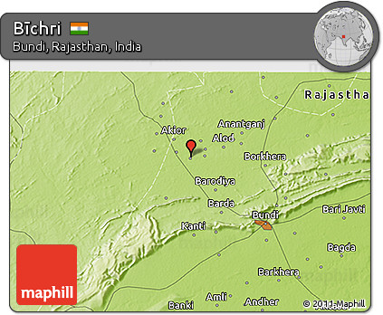 Physical 3D Map of Bīchri