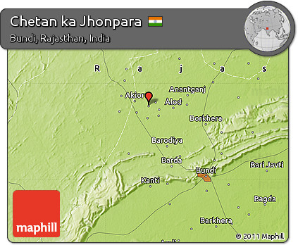 Physical Map of Chetan Ka Jhonpara